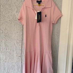 New!! Ralph Lauren Light Pink Polo Dress